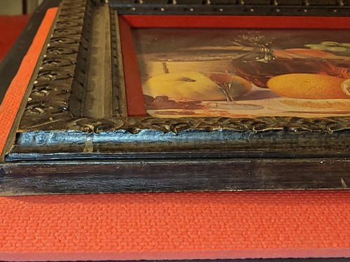 R.S. Vintage Dunning 28"x24" corsa spazzola n. 9115 ancora vita disposizione finto legno - Foto 14 di 22