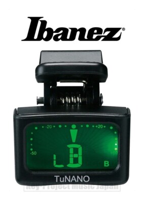 Ibanez TuNANO BH-01 Mini Size Clip Chromatic Tuner for Guitar Bass New