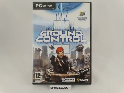 Ground Control Operation Exodus PC Computer CD-ROM Original Italienisch Komplett