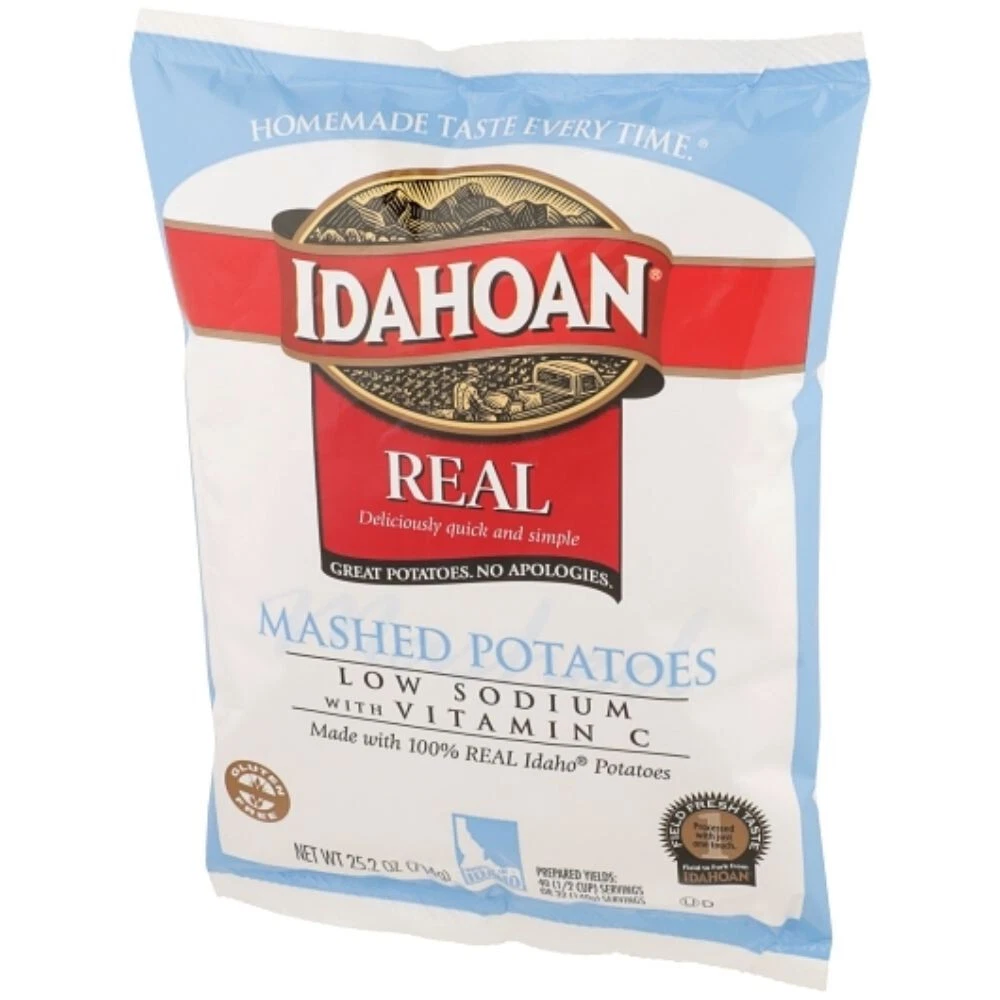 Low sodium instant potatoes sales