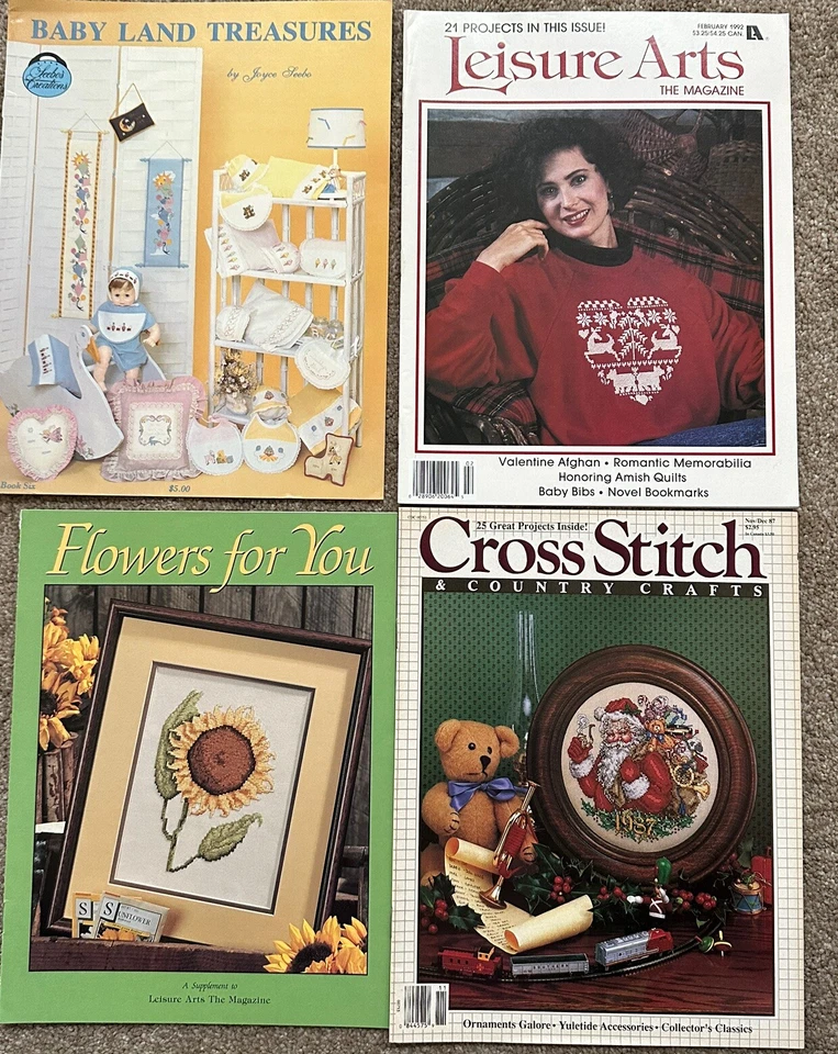 Lot 18 Cross Stitch & More Booklets Magazines Alma Lynne Crafts Hobbies Gifts - Image 3 of 4