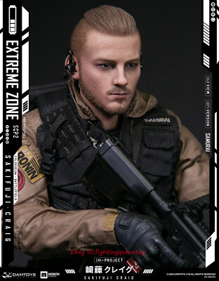 DAMTOYS DAM EBS001 Extreme Zone Samurai SAKIFUJI Craig 1/6 Figure