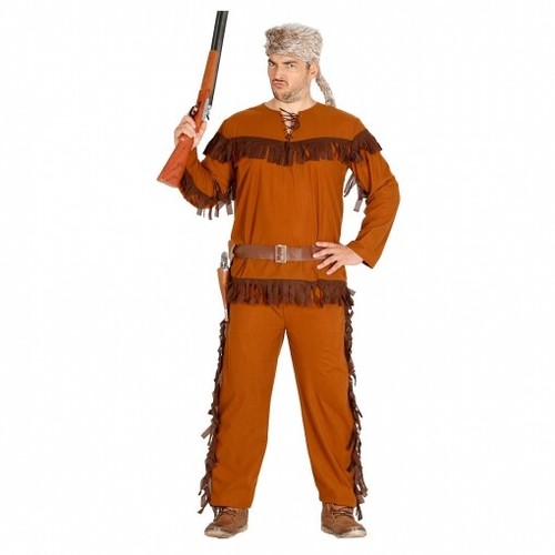 COSTUME CARNEVALE BRACCONIERE VESTITO ADULTO UNISEX CACCIATORE ANIMALI  FORESTA | eBay