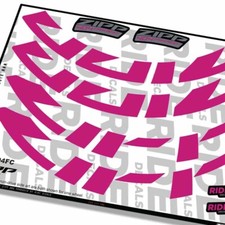 Zipp 404 Firecrest 2022 Rim Decals - Pink - Licensed by Zipp