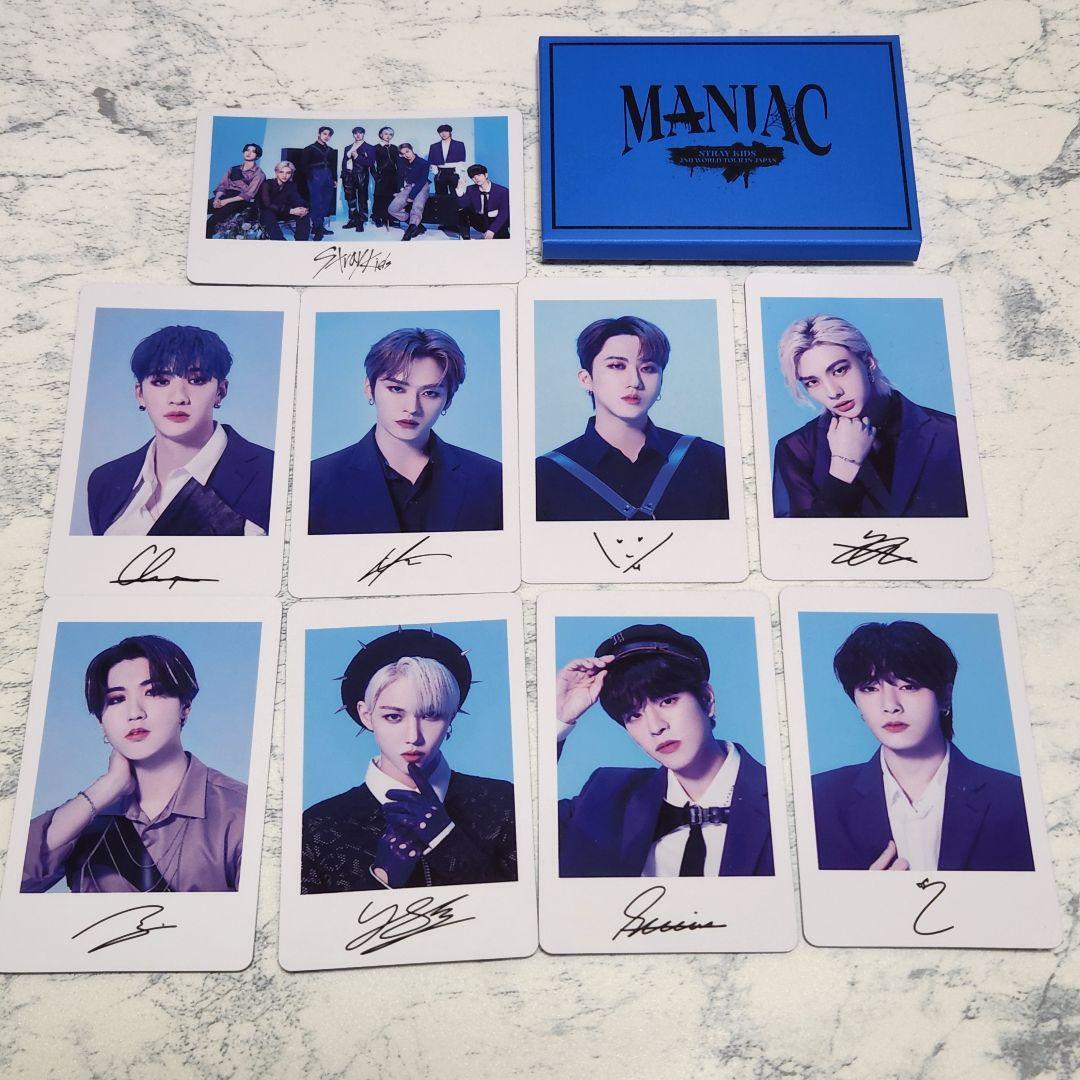 Stray Kids MANIAC Limited Official photo card MANIAC ver Stray Kids MANIAC Limited Official photo card MANIAC ver