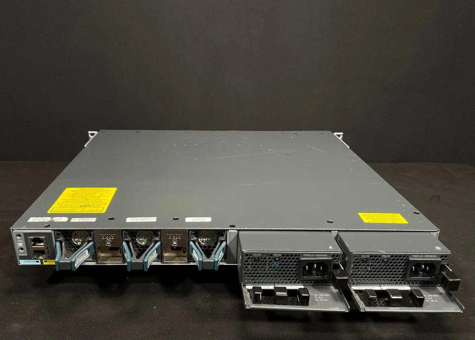 Cisco Catalyst WS-C3650-48FQ-S 48 Port POE+, 4x 10G Switch - Same Day Shipping - Image 4 of 4