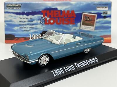Thelma & Louise 1966 Ford Thunderbird Convertible Blue 1:43