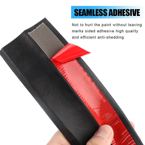 2.5M Car Lip Skirt Protector Rubber Splitter Front Bumper Spoiler Side Universal - Picture 4 of 12