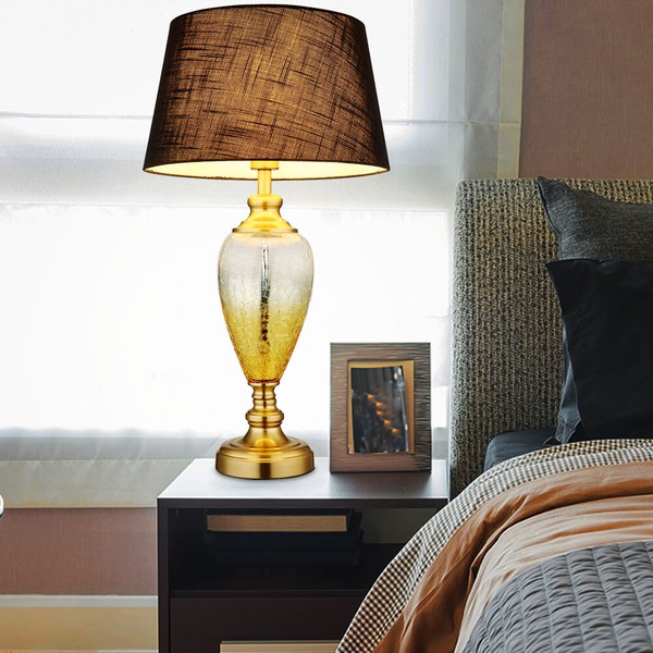 Tischleuchte Tischlampe Wohnzimmerlampe Leselampe Orientalisch 1 Flammig Glas-image