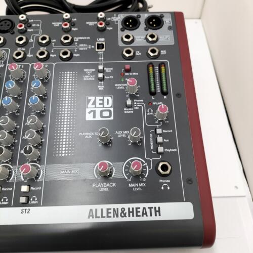 Allen & Heath ZED-10 Korg Multipurpose Mixer Excellent Condition from Japan Used - Picture 4 of 10
