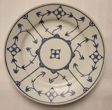 VINTAGE JAGER EISENBERG "BLAU SAKS" Ceramic DINNER PLATE 1970's-89 Replacement 