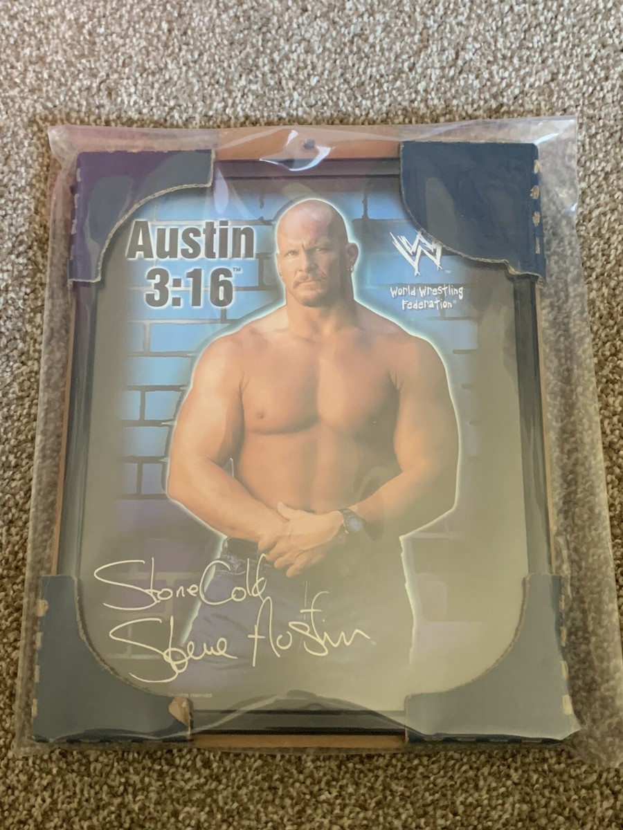 Stone Cold Steve Austin 3:16 8x10 Photo Poster Captiva Vintage WWF