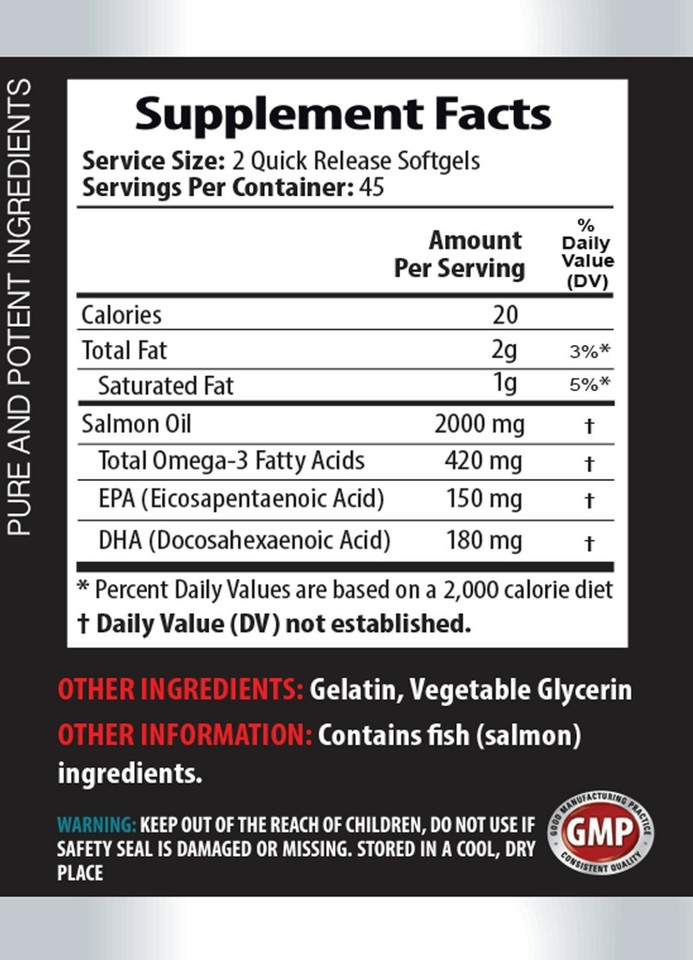 heart health supplements WILD ALASKAN SALMON OIL fish oil