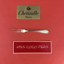 Escargot Fork Bulot Appetizer Spatulas 15Cm Very Good Condition Silver Metal