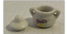 1994 Mattel Barbie China Sugar Dish Replacement Tea Set Piece