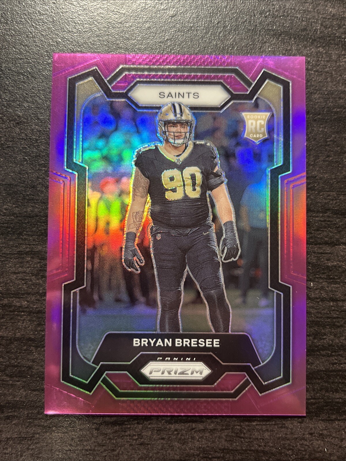 2023 Panini Prizm - Rookies Purple Prizm #372 Bryan Bresee /125