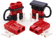 Wire Connector 4 Pack 50A Wire Harness Plug Kit for 6-12 Gauge Cables 12V-36V