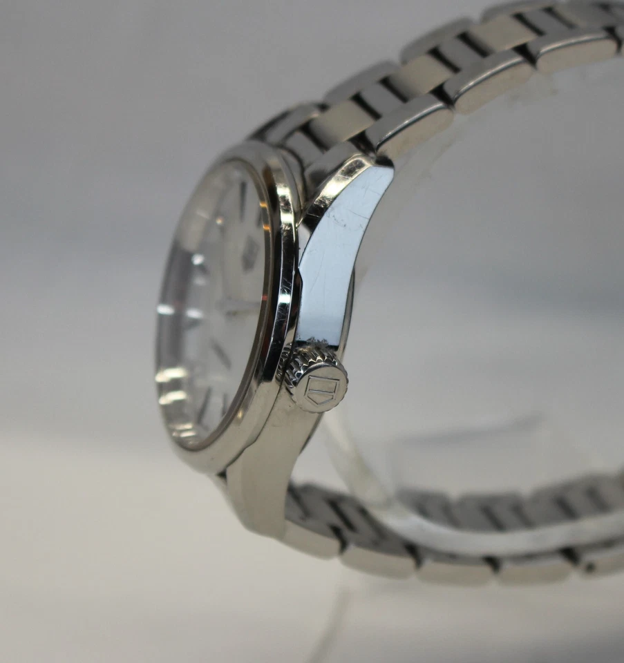 💥TAG HEUER Carrera Quartz Watch MOP DIAL WAR1311-0 Unisex 32mm Stainless 💥 - image 4 of 4