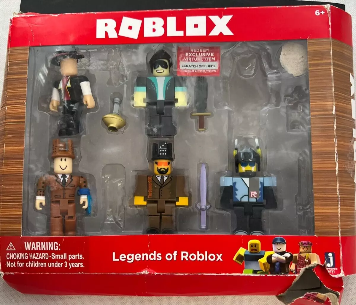 15th Anniversary Legends of Roblox Action Figure 6-Pack 