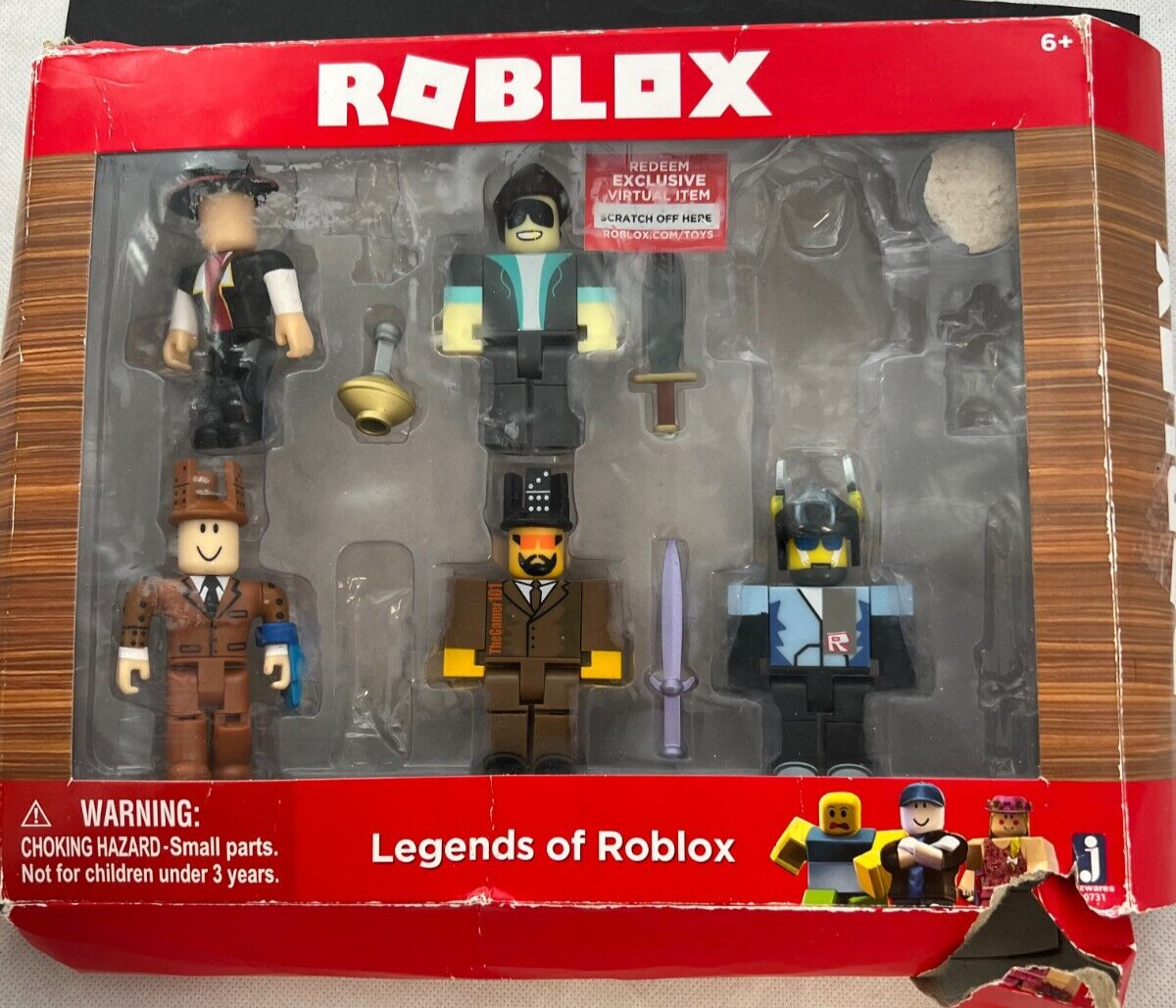 Legends of Roblox Various Famous Characters Edible Cake Topper