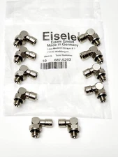 10 Eisele 687-5202 90° Elbow Push to Connect To Thread 4mm Tube To M8 X 1 