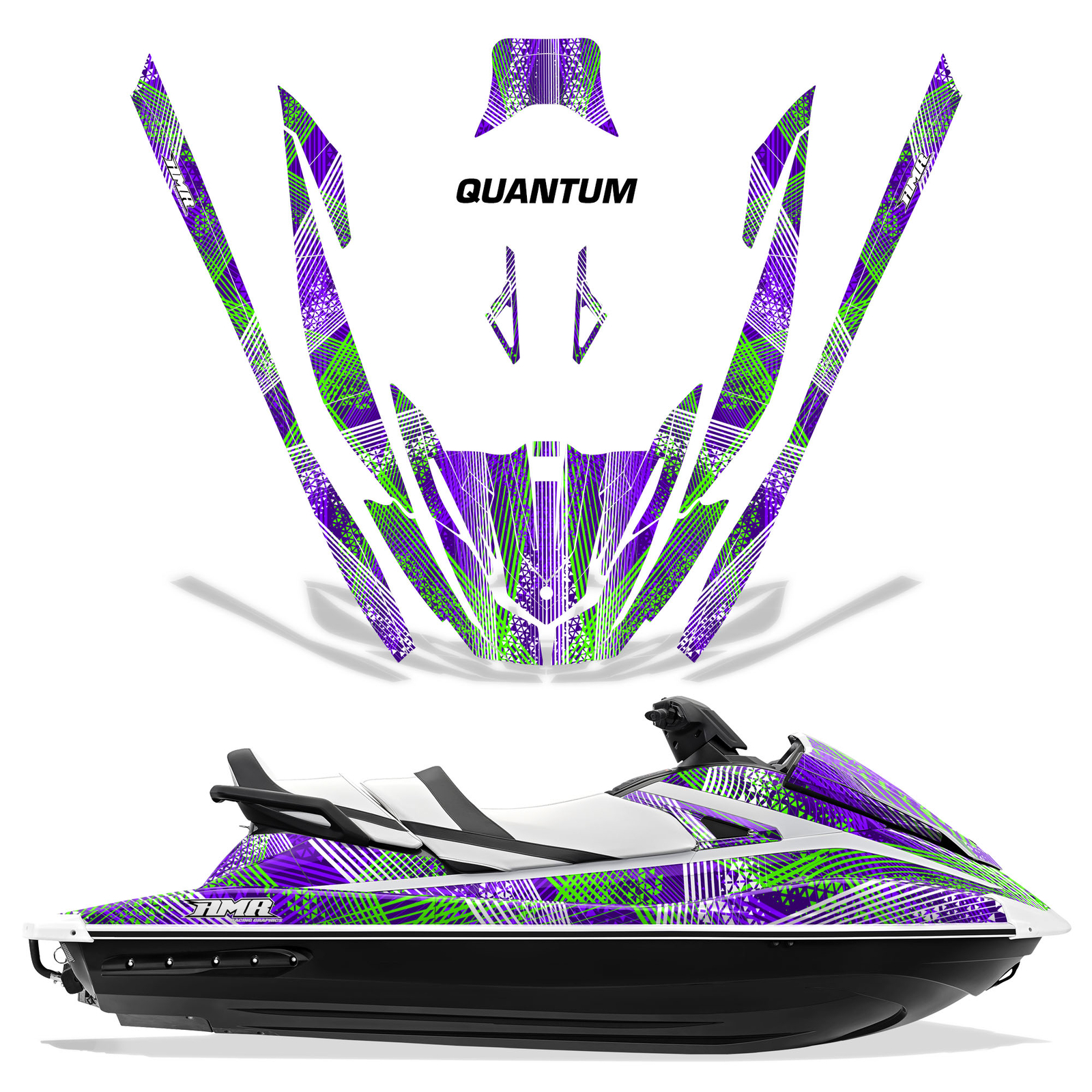 Yamaha FZR SVHO for 2009-2016 graphics kit decals set stickers jet ski Yamaha FZR SVHO for 2009-2016 graphics kit decals set stickers jet ski