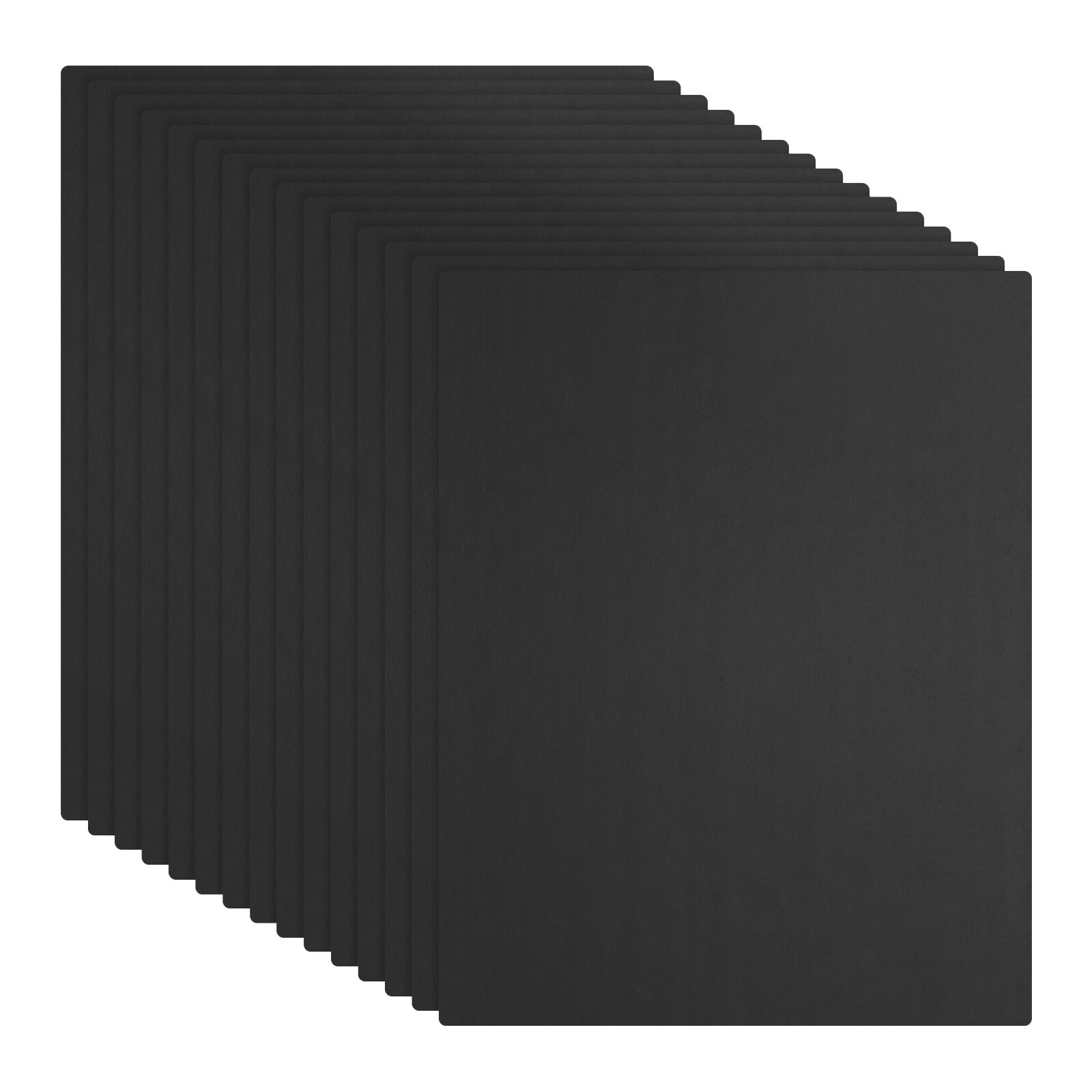 15 PCS Black Foam Board 11x14 Inch, 1/8 Inch Thick Foam Poster Board