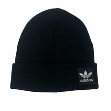 Unisex Adidas Originals Grove Beanie Hat Black NWT One Size Fits All