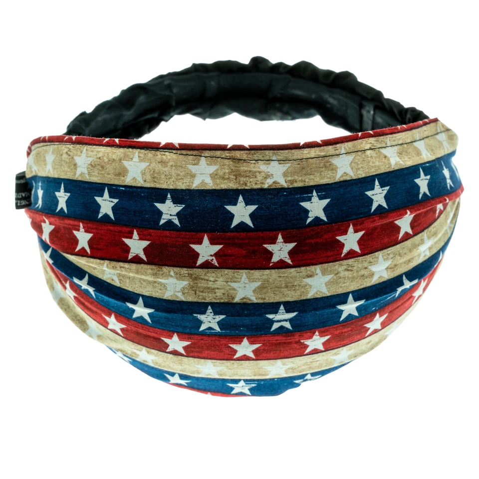 OCEANIA LEGENDS Ladies womens headband hairband head hair wrap band turban yoga elastic chemo