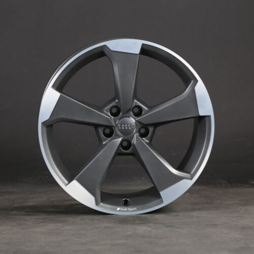 19 pouces Audi Sport 5 bras rotor jantes A4 S4 B9 original 8W0601025CG jantes alu - Photo 4 sur 5
