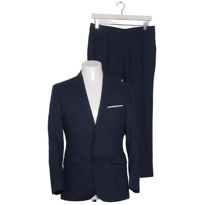 M.O.D., Anzug, Größe: 48, Andro, Polyester/Viskose, Blau, Nadelstreifen #bs5