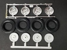 Slot Mag Wheels Tires For 78 Dodge Lil Red Express Truck Amt Mpc 125 Model Kit Slot Mag Wheels Tires For 78 Dodge Lil Red Express Truck Amt Mpc 125 Model Kit