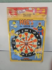 The Simpsons "Moe's Tavern" Magnetic Dart Board - Homer and Duff Beer *New*