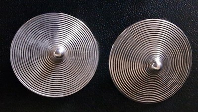 Ohrclips Clips Klips Ohrklips * DEVINE Juwelier in Zürich * 800 Silber *Handmade