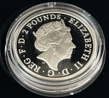 2019 1oz Proof United Kingdom £2 - Queen