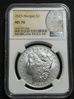 2023 $1 Morgan Silver Dollar NGC MS70 Morgan Label