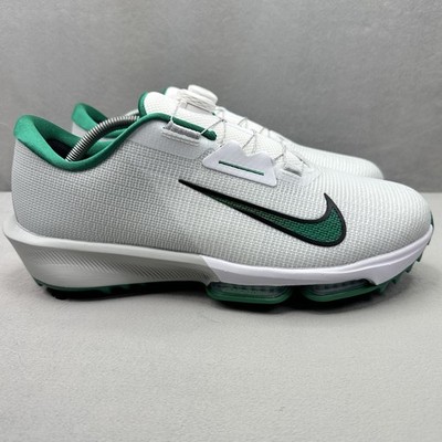 Nike Infinity Tour 2 BOA Mens Size 11.5 WIDE Golf Shoes Photon Dust Malachite