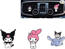 Cute Air Freshener Clips, Car Vent Clip, V Color: Cute Kitty Car Air Vent Clip