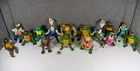 Vintage TMNT Teenage Mutant Ninja Turtles Lot Of 15 Figures 80's 90's See Desc.
