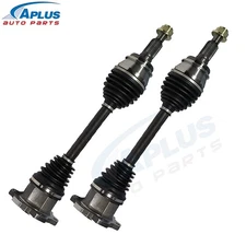 4WD Front CV Axle Shafts for Chevy GMC Silverado Sierra 1500 Tahoe Yukon 6-Lug
