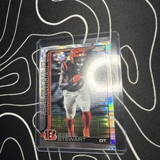 2025 Topps Chrome Football - Shemar Stewart #363 Pulsar Refractor (RC) Bengals