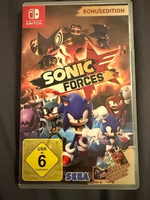 Sonic Forces Bonus Edition Nintendo Switch sehr guter Zustand