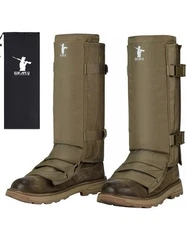 Snake Gaiters Snake Chaps, Waterproof Lower Legs Snake Guards, Snake Bite Protec