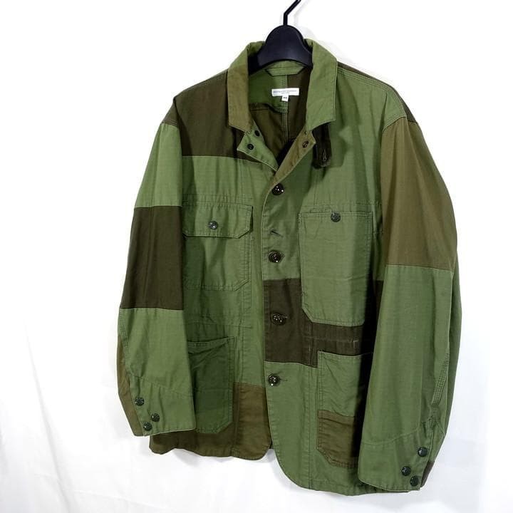 [Good] Engineered Garments Patchwork Logger Jacket - image 3