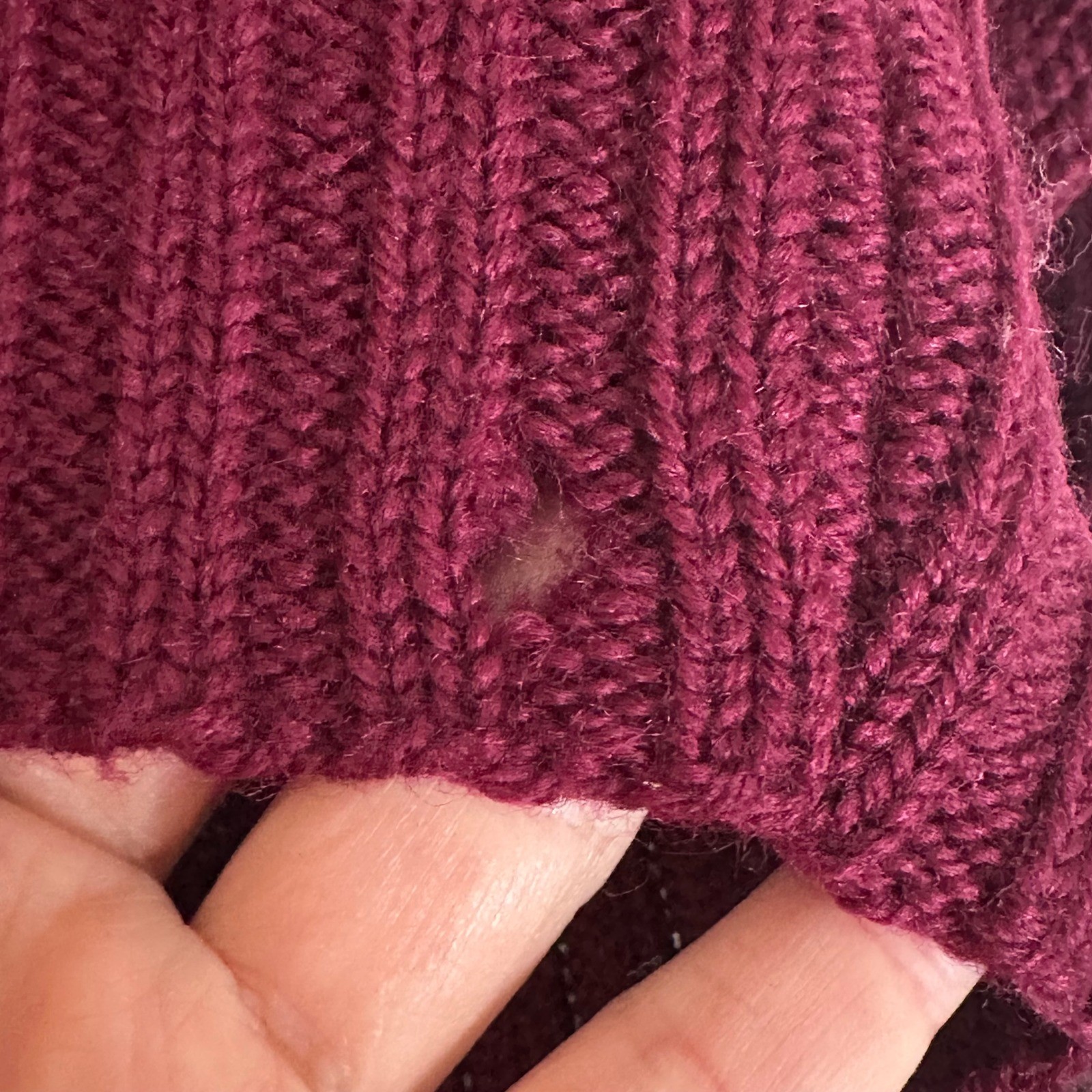 Vintage Pendleton Virgin Wool Cable Knit Sweater … - image 6