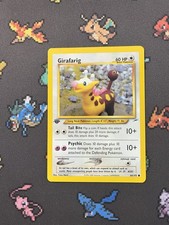 Pokemon Girafarig 66/105 Neo Destiny - 1st Edition - NM