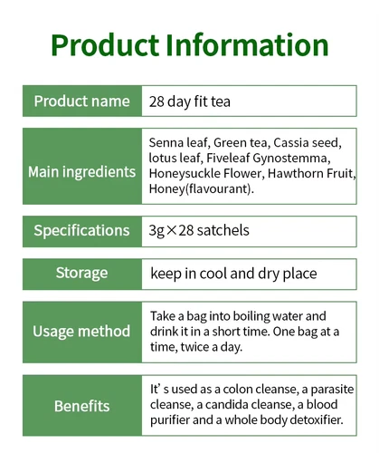 WEIGHT LOSS 28 DAY HERBAL DETOX SLIMMING/FIT TEA PREMIUM ORGANIC HERBAL TEA. - Picture 8 of 9