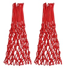 Basketball Net Replacement 12 Loops Red Heavy Duty Anti Whip - Fits
