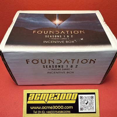 Foundation Seasons 1&2 - Complete SEALED 12 Case INCENTIVE BOX