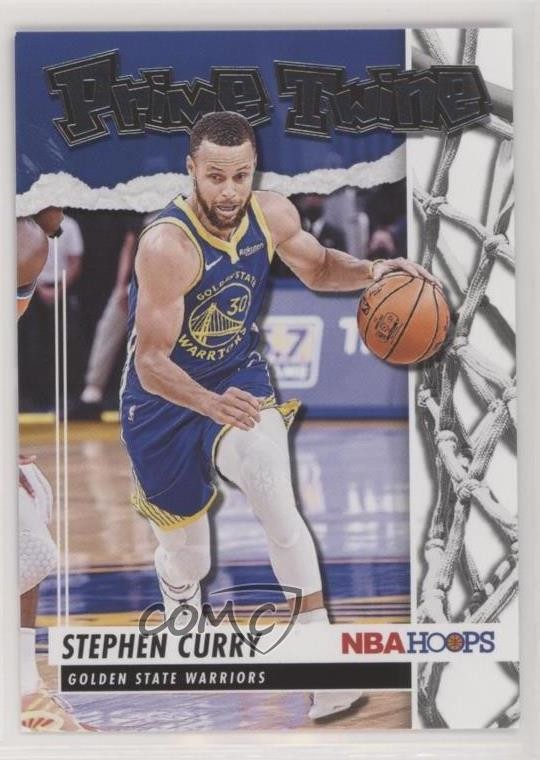 2021-22 Panini NBA Hoops Prime Twine Stephen Curry #2 t0r